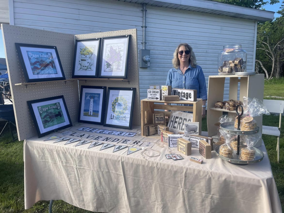 Stand at Barrington Farmers Market